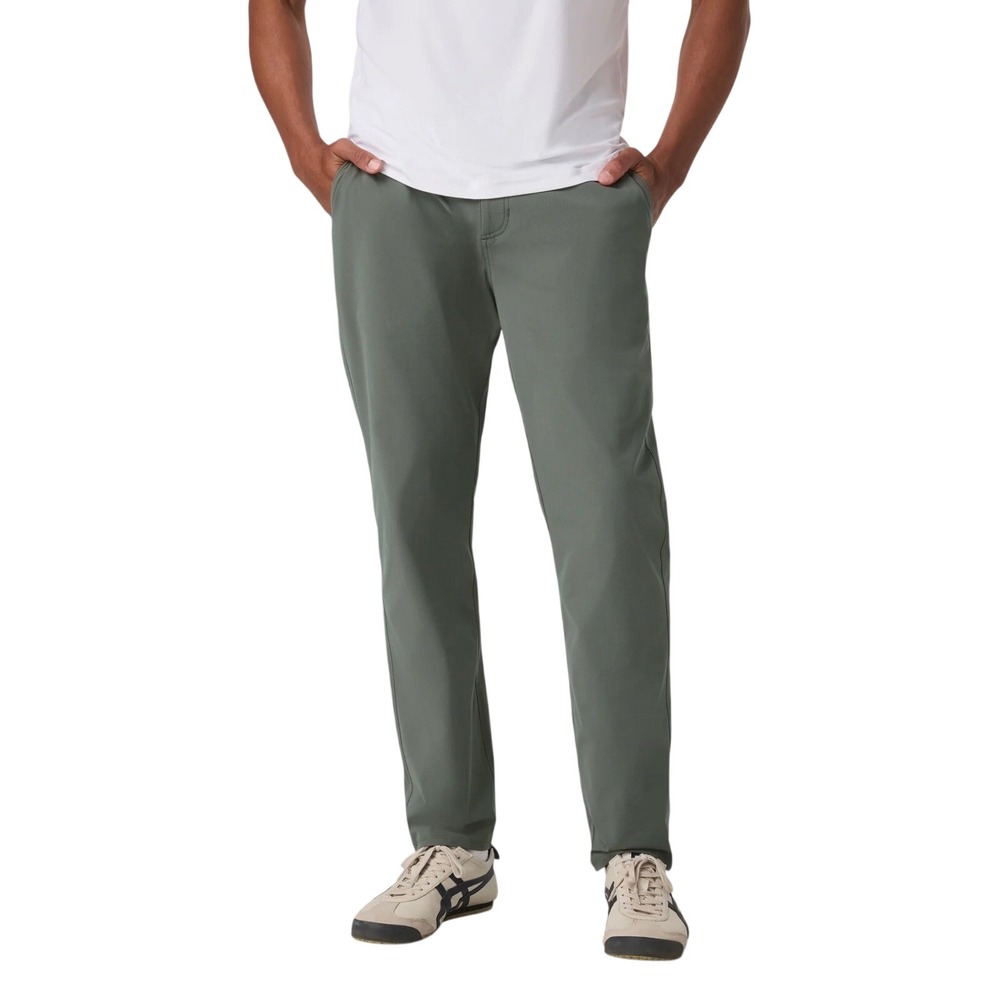 Vuori Meta Pants Mens Size 30 Green Stretch Performance Active Golf Techwear